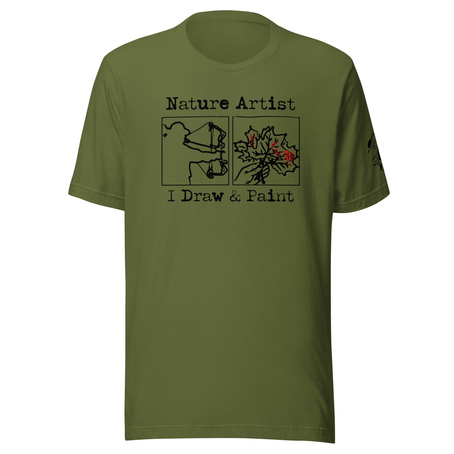 Nature Artist Draw & Paint T-Shirt