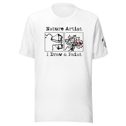 Nature Artist Draw & Paint T-Shirt