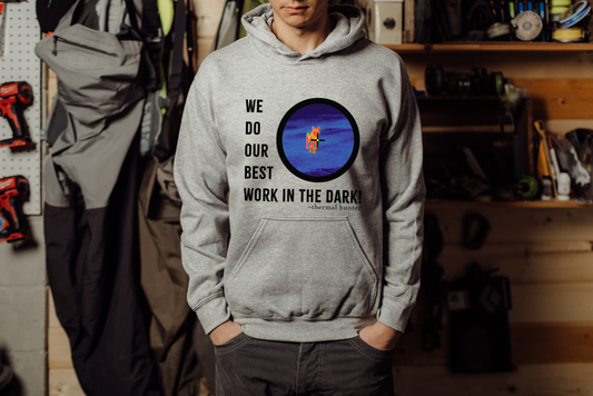 Best Work in the Dark Hoodie