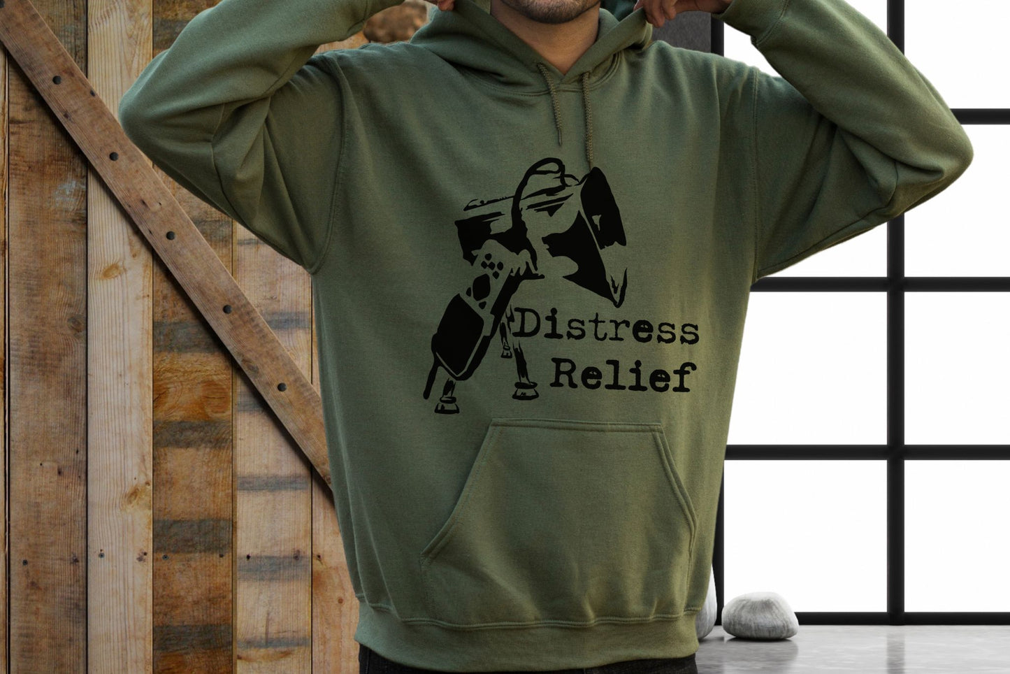 Distress Relief Hoodie